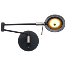 Steinhauer applique de pared Turound - noir - métal - 2734ZW