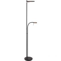 Sienna Lighting - Steinhauer lampadaire Turound - noir - métal - 2989ZW - Noir