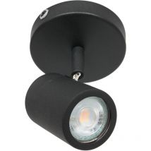 Mexlite faretti Upround led - nero - metallo - 2486ZW - Nero