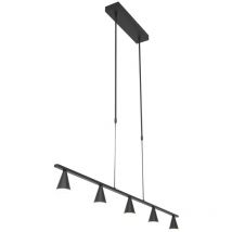 Lampade a sospensione Vortex - nero - metallo - 3066ZW - Nero - Steinhauer