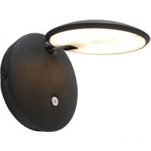 Applique Zenith led - nero - metallo - 1442ZW - Nero - Steinhauer