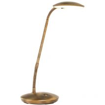 Steinhauer - Lampe de bureau lampe de table lampe de bureau dimmable led push variateur bronze