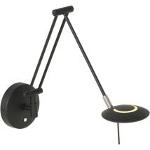 Steinhauer - applique de pared Zodiac led - noir - métal - 2110ZW - Noir