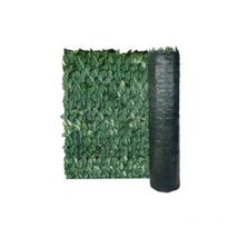 Siepe ornamentale foglie di lauro con rete ombreggiante - mt.3x1h. T-rex