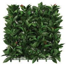 Siepe sintetica real touch ' platano ' 50X50 cm reale sempreverde