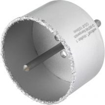 Sierra de corona con metal duro con vástago y broca, diámetro 103, profundidad de corte 55 mm - ref.3899000 - Wolfcraft