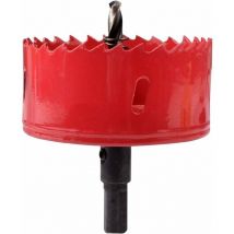 Ayyqh - Ahlsen Sierra de corona bimetálica M42 hss de 95 mm Sierra de tres coronas para hierro, aluminio, madera, placas de yeso, tuberías, plástico