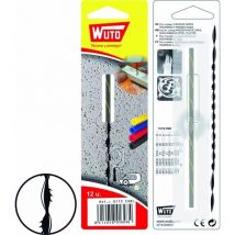 Sierra de Marquetería para Madera Espiral 5/13cm 35.5TPI (Blíster 12 Unid.) Wuto