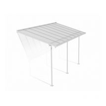 Palram - Patio Cover Sierra 2.3 x 4.6 Clear - Polycarbonate - L447.5 x W224 x H300 cm - White