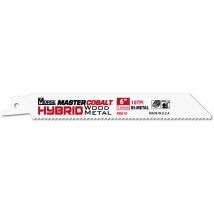 European Tools - Sierras de sable para metal master cobalt Hybrid 12'050 10/14 5PK Morse RB12501014T05