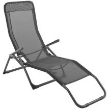Hesperide - Transat Siesta en acier gris - Hespéride