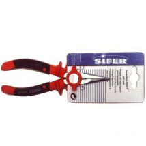 Sifer B/Pince ronde plate 6" Satin E1511 Professionnel