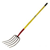Sifer - horca mango amarillo metal 5 dientes (9-3-4x12-1) si92804