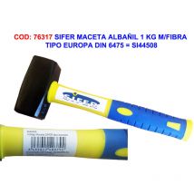 Maceta albañil 1 kg m-fibra tipo europa din 6475 si44508 - Sifer
