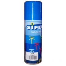 Pintura spray esmalte acrili.brillante 200ml azul medio - Sifer