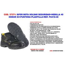 Fplus - Sifer Safety Welding Boots Buckle 40 Hodur S3 Tip Plantpu 418