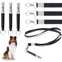 Yzmrbdqc - Sifflet de chien à ultrasons, sifflet de chien, rappel de sifflet de chien à ultrasons, sifflet de chien anti-aboiement, sifflet de