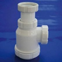 Hidrotecnoagua - Sifon Botella Extensible T-4 1 1/2 Tuerca Loca