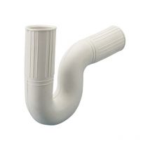 Habitex - Sifón flexible desagüe pared - ø 40x40 mm