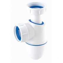 Sifón de lavabo ajustable easyphon bi-inyección pvc Ø40