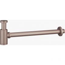 Siphon Rond Or rose Finition en Or rose brossé [ Imex