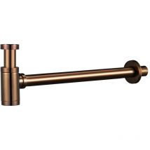 Siphon Rond Or rose Finition en Or rose brillant [ Imex
