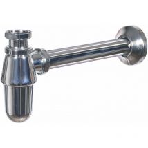 Bel-fer - Sifone per Fontana da Giardino in Ottone Cromato Belfer 42/SFC