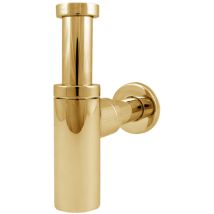 Sifone Per Lavabo In Ottone Dorato 5/4""