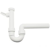 Sifone per lavello ad una bacinella 1'1/2 - 1'1/4 - diam. 40