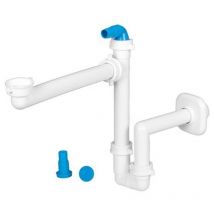 Sifone salvaspazio per lavabo 1' - 1'1/4 d. 32-40 mm