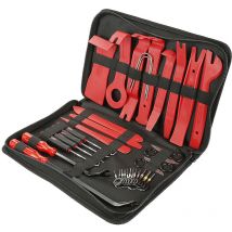 SiFree 35pcs Outils Démontage Installation Autoradio Garniture Intérieure Outils pour Garnitures Panneau de Porte
