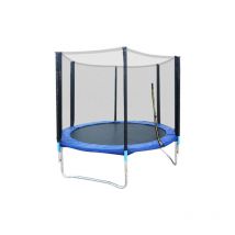 Sifree - 6FT Pack trampoline Avec Filet,Couverture de Protection bleu/noir