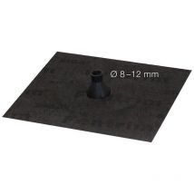 Fentrim Manschette black ø 8–12mm für Rohrdurchdringungen, Kabel, Leerrohre - Siga