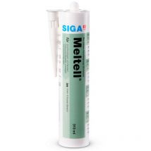 Siga - Hochleistungsdichtstoff Meltell Kartusche 310 ml weiß Silikon & Acryl