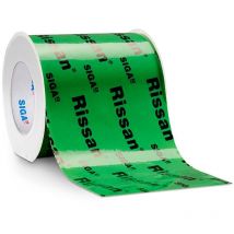 SIGA Rissan Klebeband 150 mm x 25 m – Armierte Spezialfolie – Temperaturbeständigkeit -40°C bis +100°C – Grün