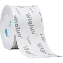 Siga Wigluv 100 Einseitig Stark Klebendes Band Für Dach- Und Fassadenbahnen 100mm X 25m, Rolle