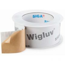 Siga - Wigluv 60 Einseitig Stark Klebendes Band Für Dach- Und Fassadenbahnen 60mm X 15m, Rolle