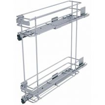 Sige - Unterschrankauszug 002G kb 150/ET 495 mm Stahl chrom