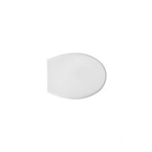 Ceramicstore - Abattant wc universel D315 en thermodurcissable 44,4 x 36,6 cm abattant wc blanc avec charnie'res re'glables