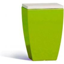 Siège en résine 33X33CM mod. Fine vert