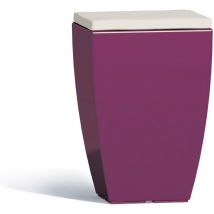 Idralite - Siège en résine 33X33CM mod. Fine violet