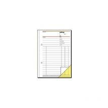 Sigel - Auftragsformular din A5 56g/m² selbstdurchschreibend 1 Durchschlag handschriftlich Schreibmaschine gelb 2 x 40 Bl.