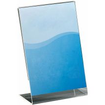 Sigel Pa100 Porta-info E Porta- Da Tavolo, Trasparente, Acrilico, Per A7, 10 Pz