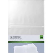 Pochette transparente double SM181 10 pc(s) - Sigel