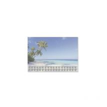 Schreibunterlage Design 59,5 x 41 cm (b x h) ohne Folienauflage 2022-2024 Papier blau Beach 30 Bl.