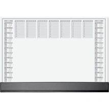 Sigel Office HO365 Sous-main calendrier 2 ans noir, blanc (l x H) 595 mm x 410 mm