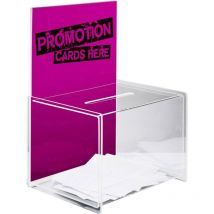 Sigel - Urne avec fente VA150 transparent (l x h x p) 225 x 310 x 170 mm 1 pc(s)