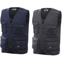 Siggi - Chaleco de trabajo multibolsillos Chrome 20GT0147 - s - Azul