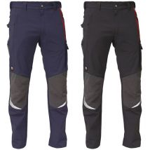 Pantaloni da lavoro multitasche Siggi Finder -Blu-XS - Blau - - Blau