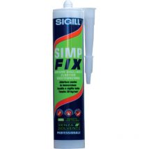Simp Fix Adesivo ante Ibrido per Applicazioni Difficili, Incolla e a Tutto, Tenuta 20 kg/cm, Formulato con Innovativa Famiglia di Polimeri, Made in